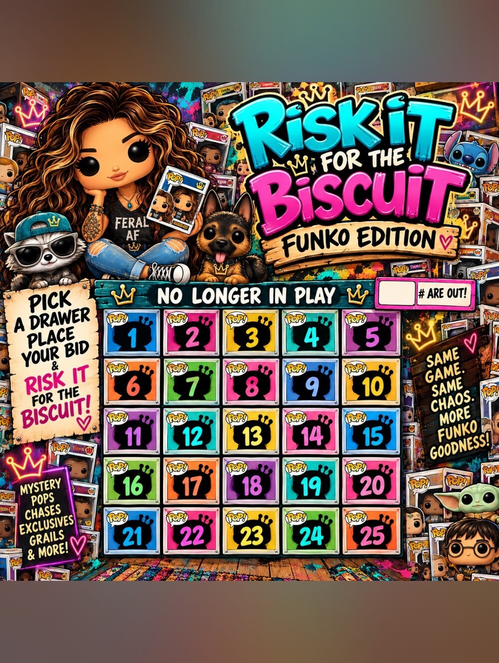 Risk It for the Biscuit - Funko Edition